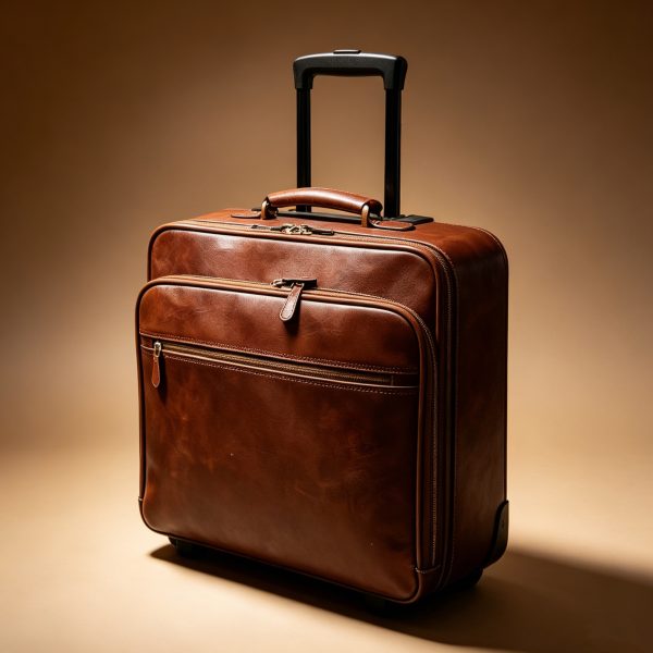 Product Name: Vintage Handmade Leather Carry-On Luggage